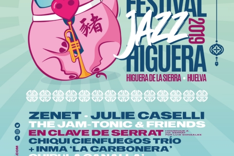 Festival Jazz Higuera 2019 - Cartel BAJA