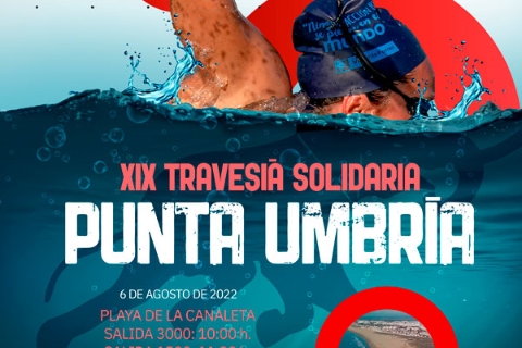 XIX Travesia a nado solidaria de Punta Umbría