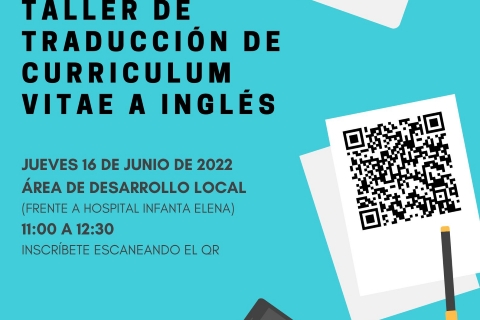 Copia de Taller de traducción de curriculum vitae a inglés 2022